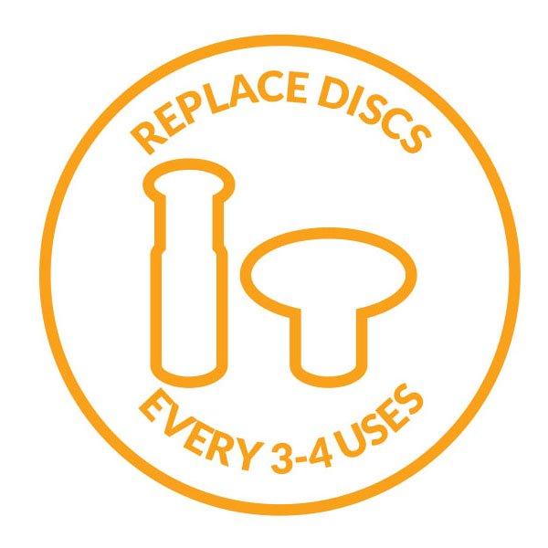 Advanced Kit Replacement Discs - Medium, Coarse & Very Coarse